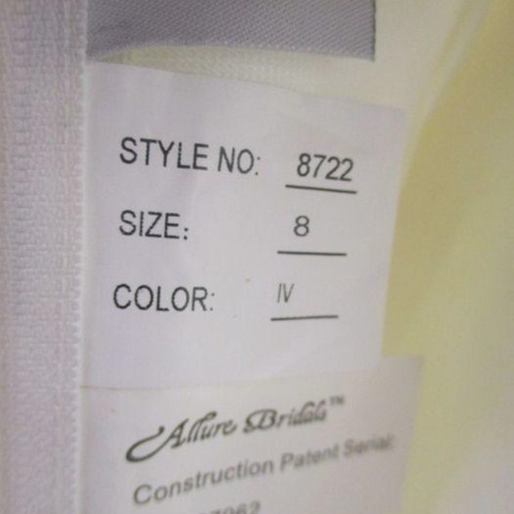 Allure bridals wedding dress NWT - Picture 6 of 7